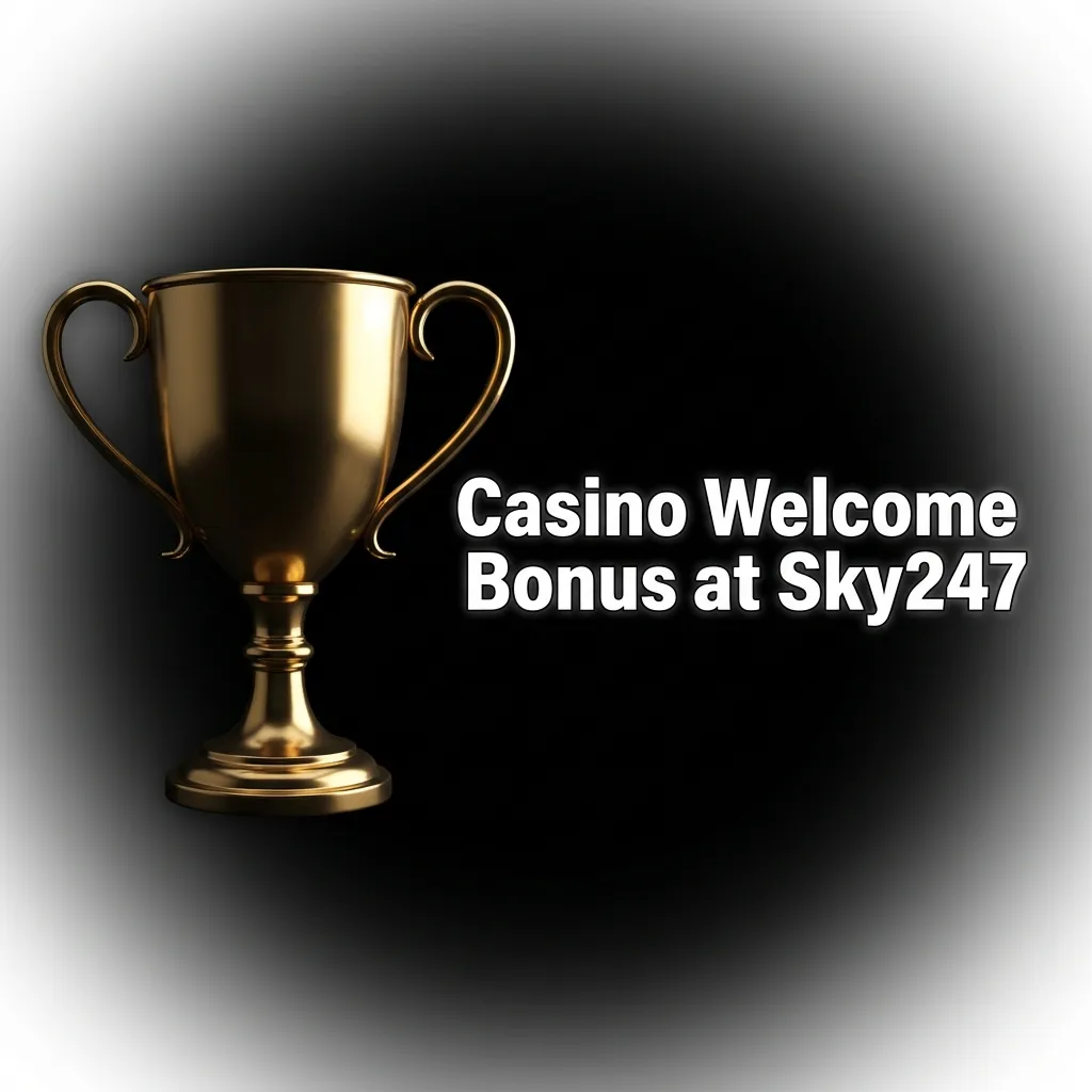 Sky247 Casino welcome bonus promotions including deposit bonuses, cashback offers, and cryptocurrency rewards for new players