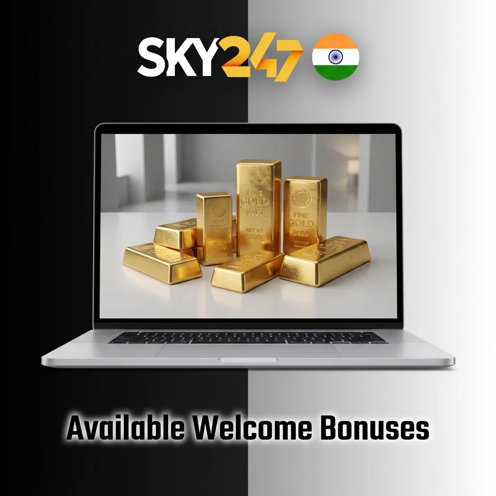 Table showing seven welcome bonus options with percentages, maximum amounts, wagering requirements, and minimum deposits.