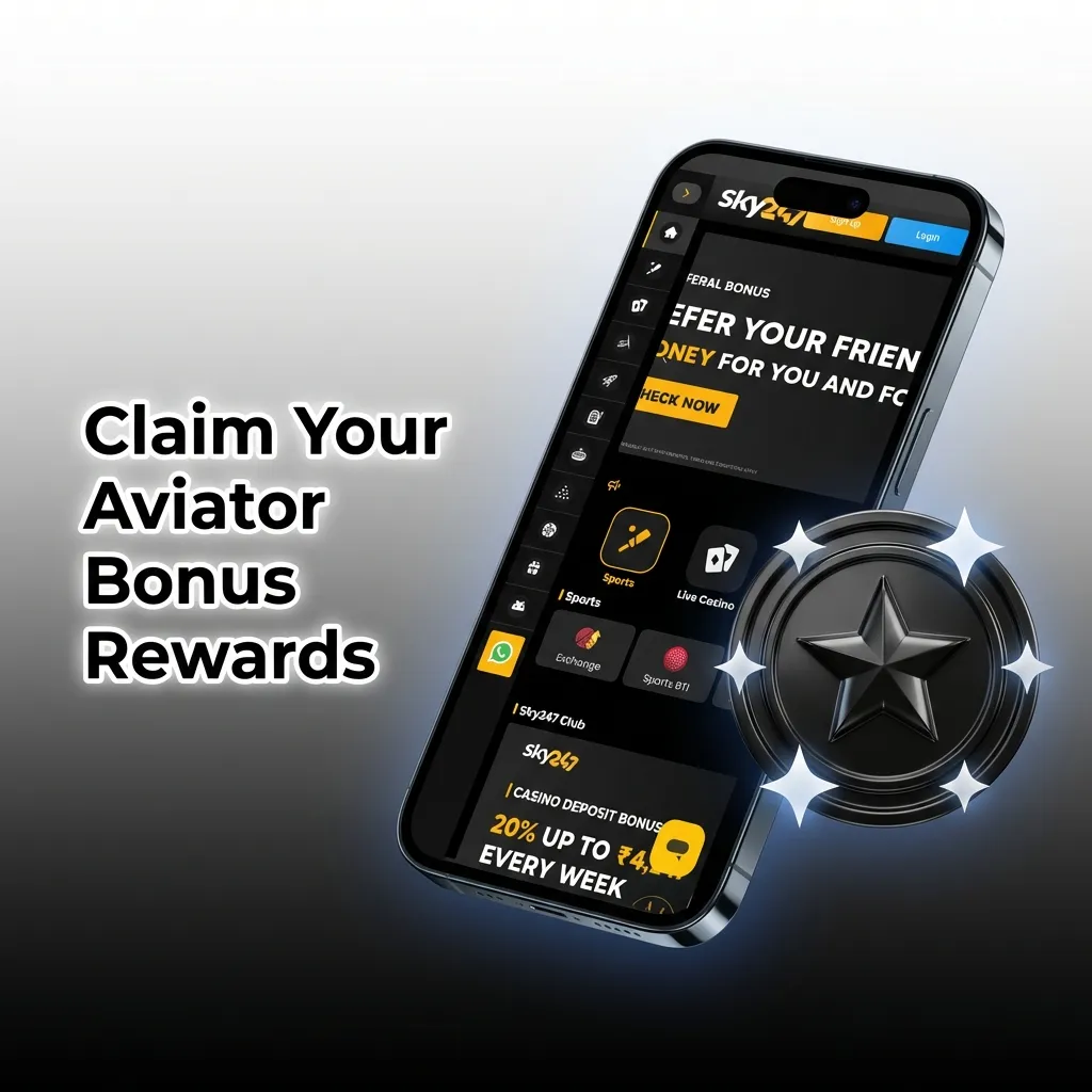Promotional bonus offers for Aviator casino game with deposit rewards and cashback incentives for new players