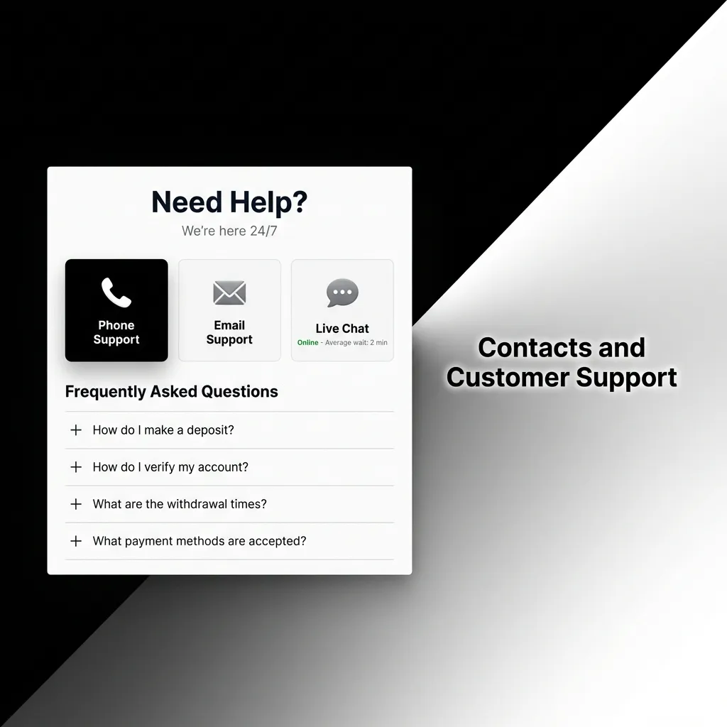Sky247 24/7 customer support channels: live chat, email, WhatsApp, and Telegram for Indian players