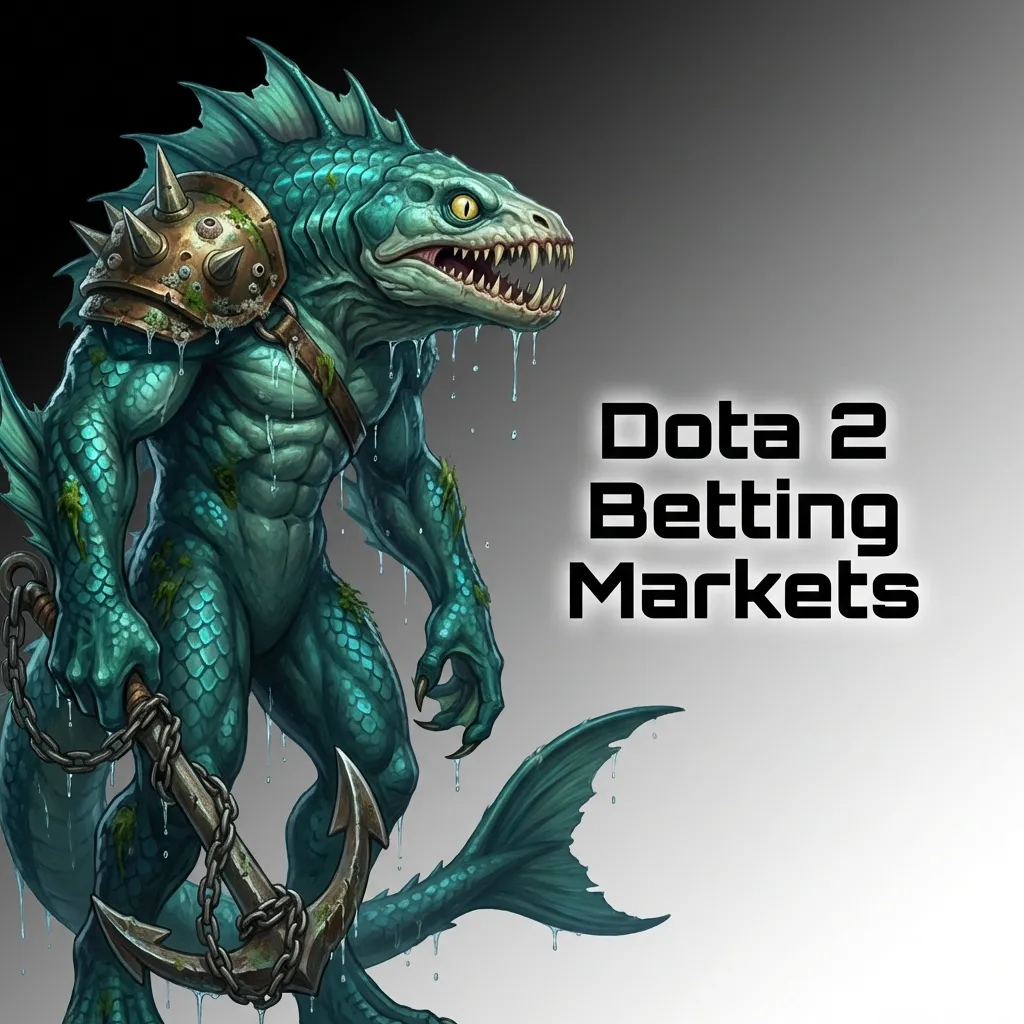 Dota 2 esports betting interface showing match odds, team logos, and various wagering markets for competitive MOBA tournaments