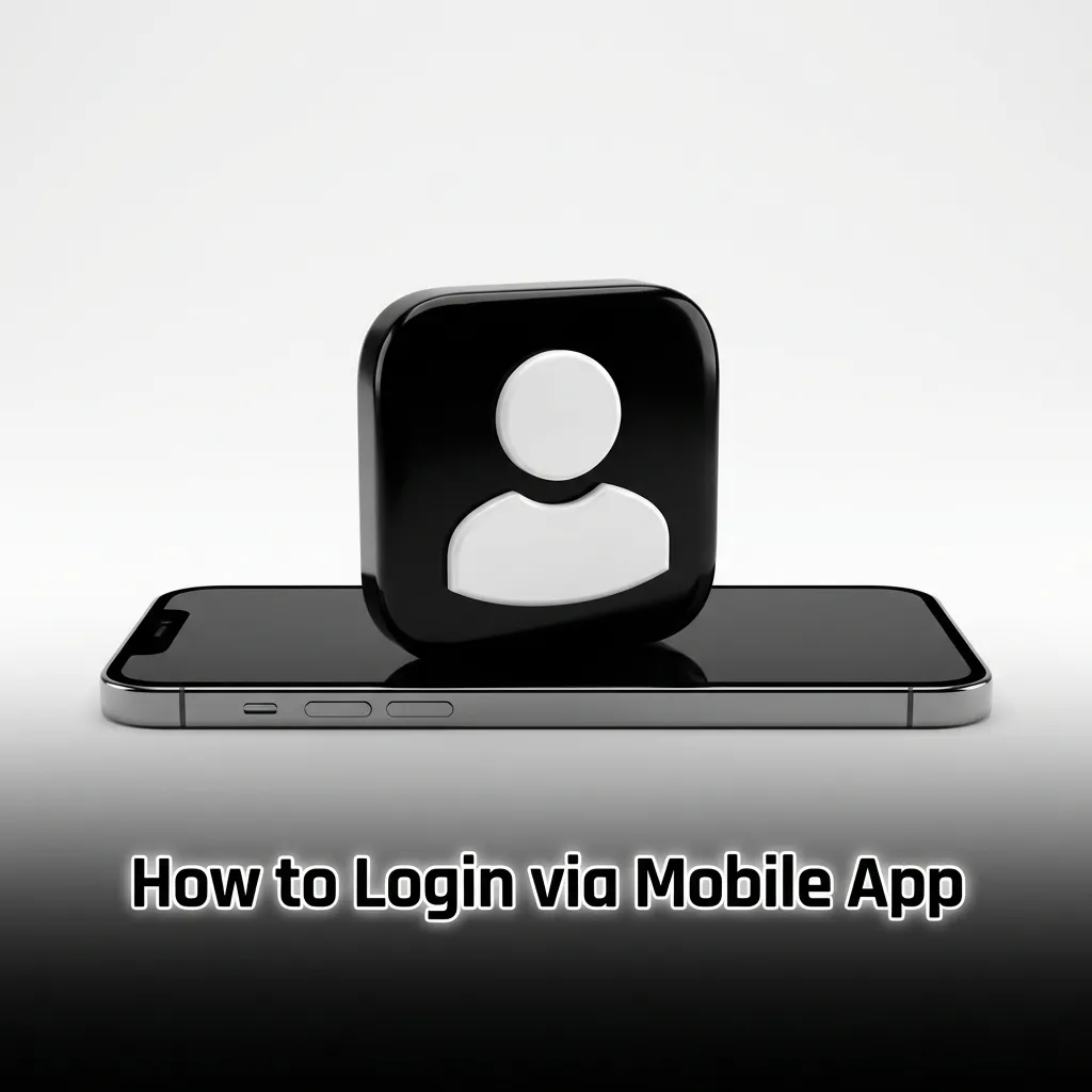 Sky247 mobile app login screen showing username and password fields with sign-in button