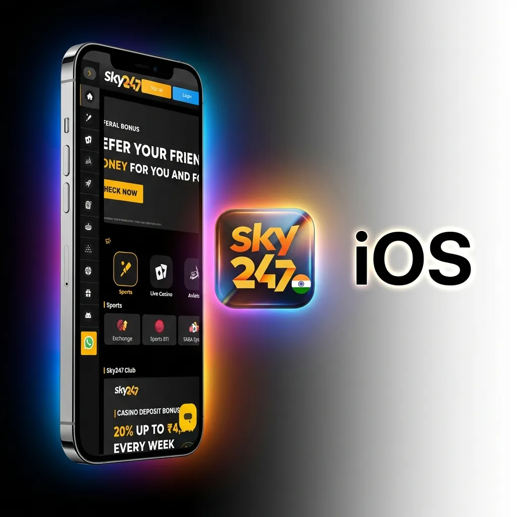 iOS app download screen showing App Store installation steps for iPhone and iPad devices