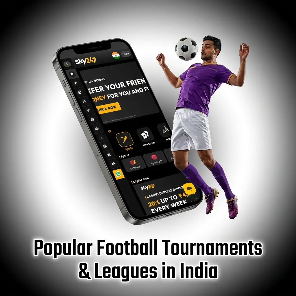 Indian bettors enjoy FIFA World Cup, Premier League, Champions League, ISL, and other global football tournaments.