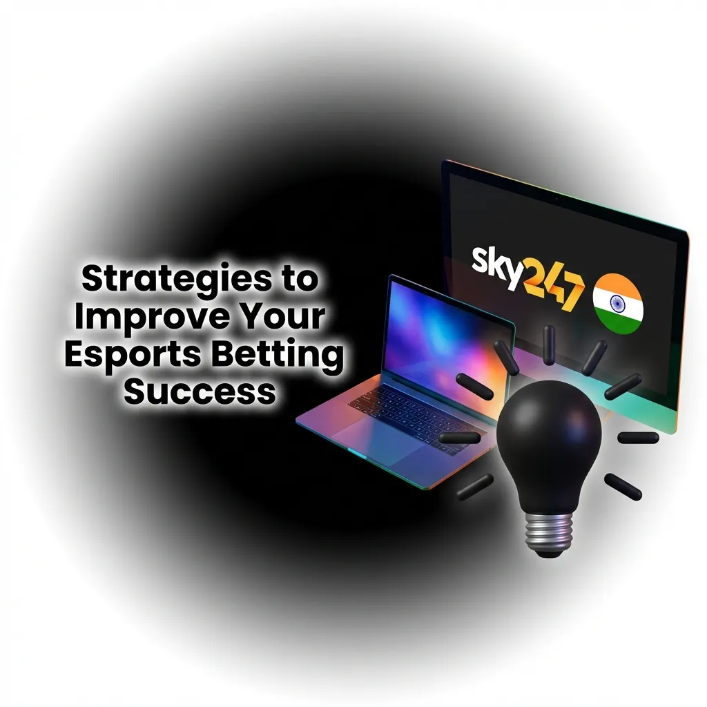 Esports betting strategy guide showing tips for bankroll management, team research, and informed wagering decisions