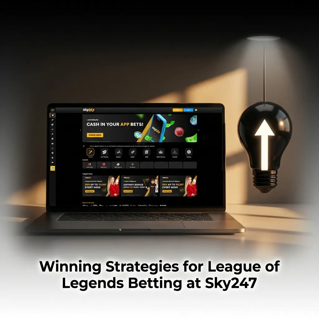 League of Legends esports betting strategy guide showing gameplay analysis and statistical research methods for Sky247 platform